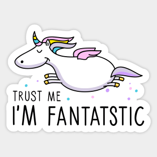 Flying unicorn Sticker